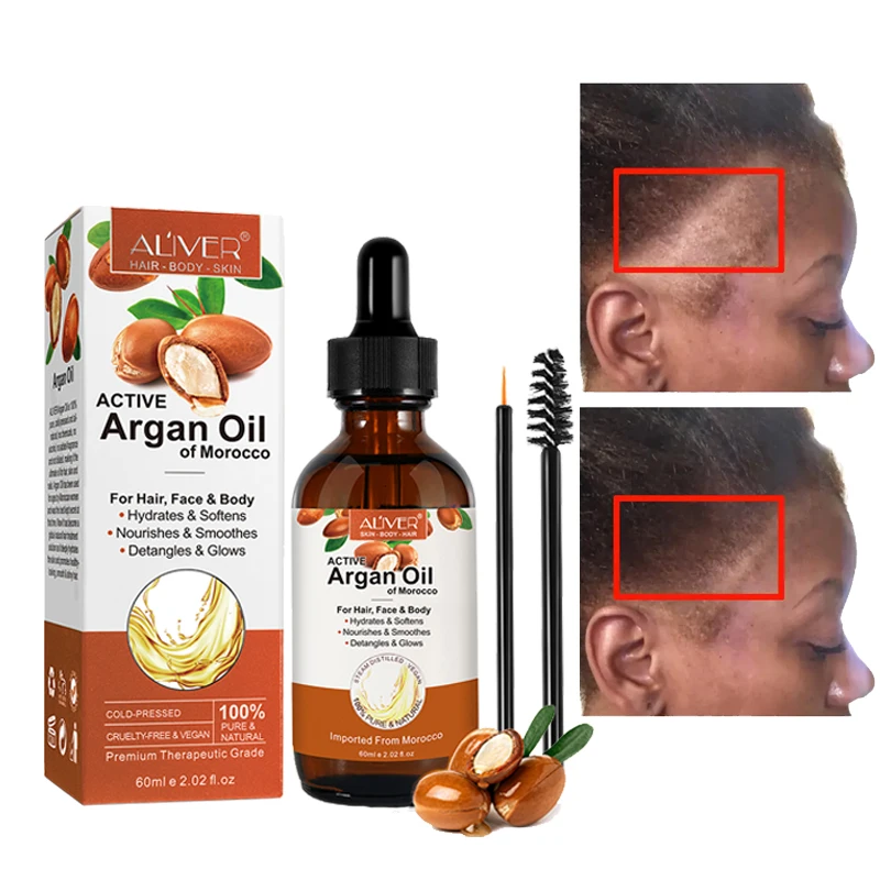 

Private Label 100% Natural Formula Argan Oil Morocco Nourishing Scalp Elixirs Hair Care Loss Treatment Hair Growth Argan Oil