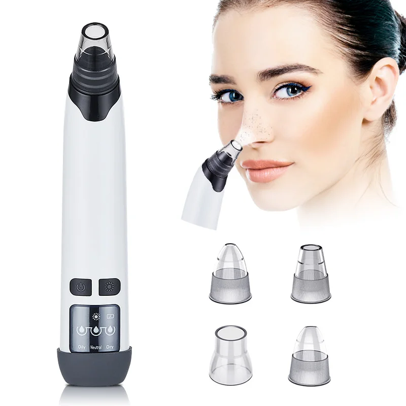 

WD Blackhead Remover pore ance spot suction Black Head Remover USB Charging nose vacuum blackhead remover