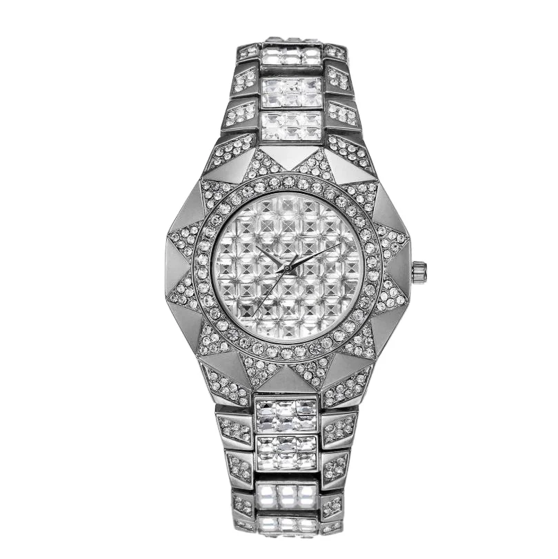 

Quartz Watch Fashion Bling Casual Ladies Watch Female Quartz Gold Watch Crystal Diamond