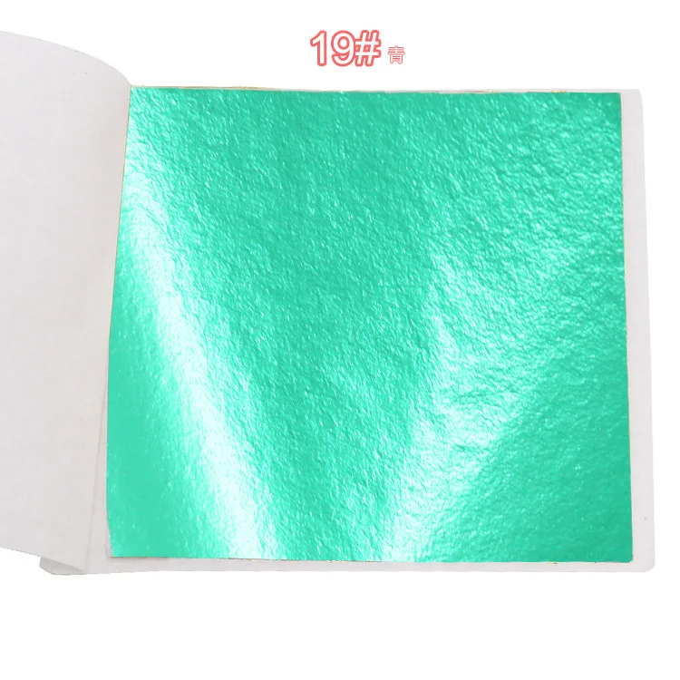 

A140 21colores foil papers 100pcs 90*90mm Gold foil paper DIY resin mold material silver foil paper, Random