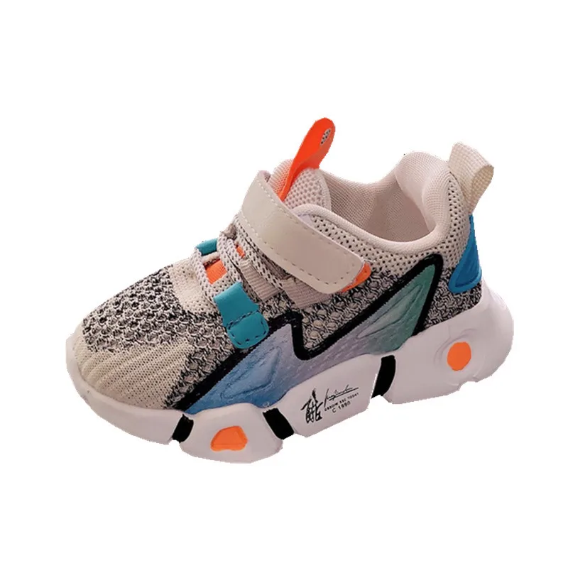 

Wholesale Boys Breathable Sports Shoes Children Kindergarten Students Running Shoes Unisex Kids Casual Shoes