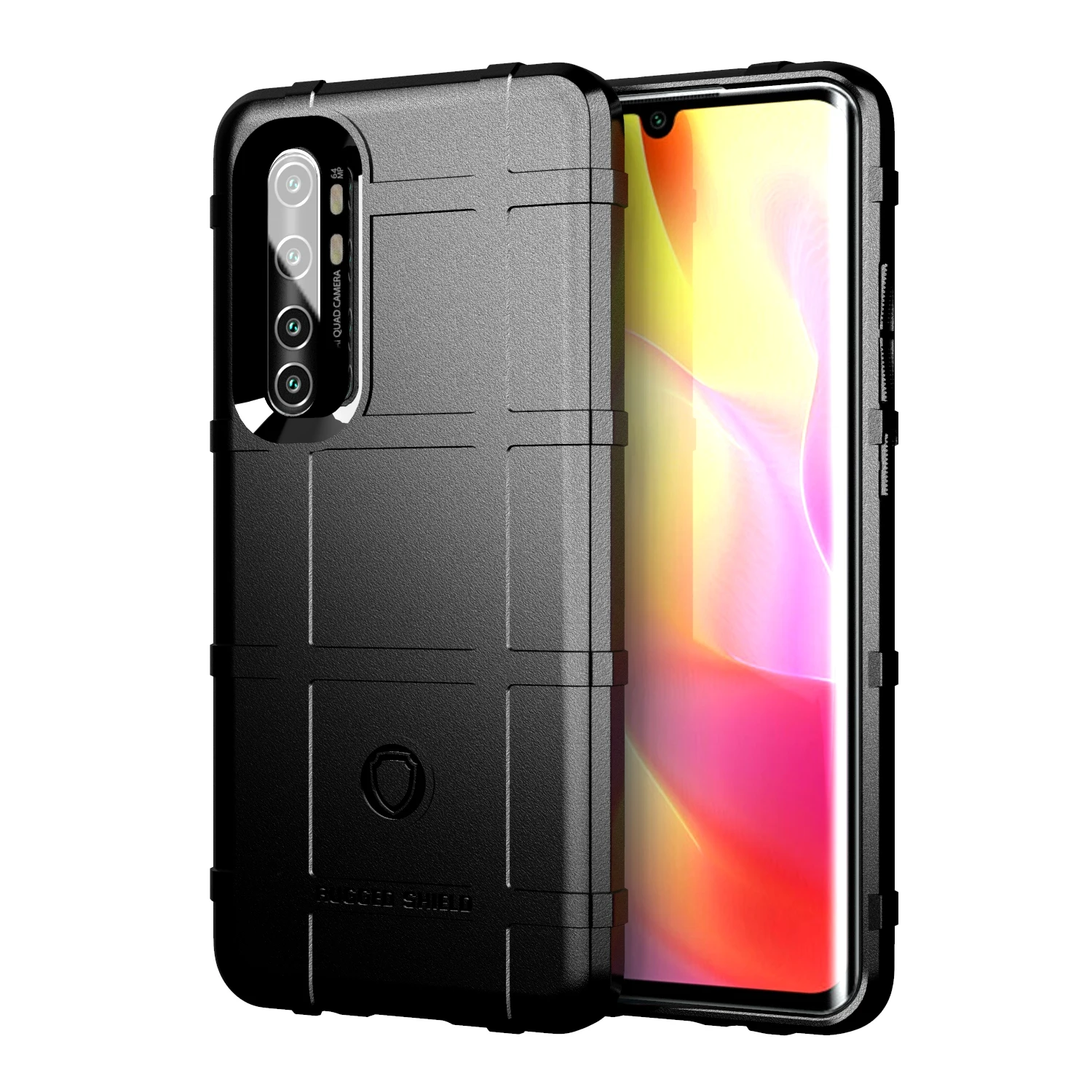 

shockproof tpu mobile phone case for Xiaomi note 10 lite back covers, 5 colors