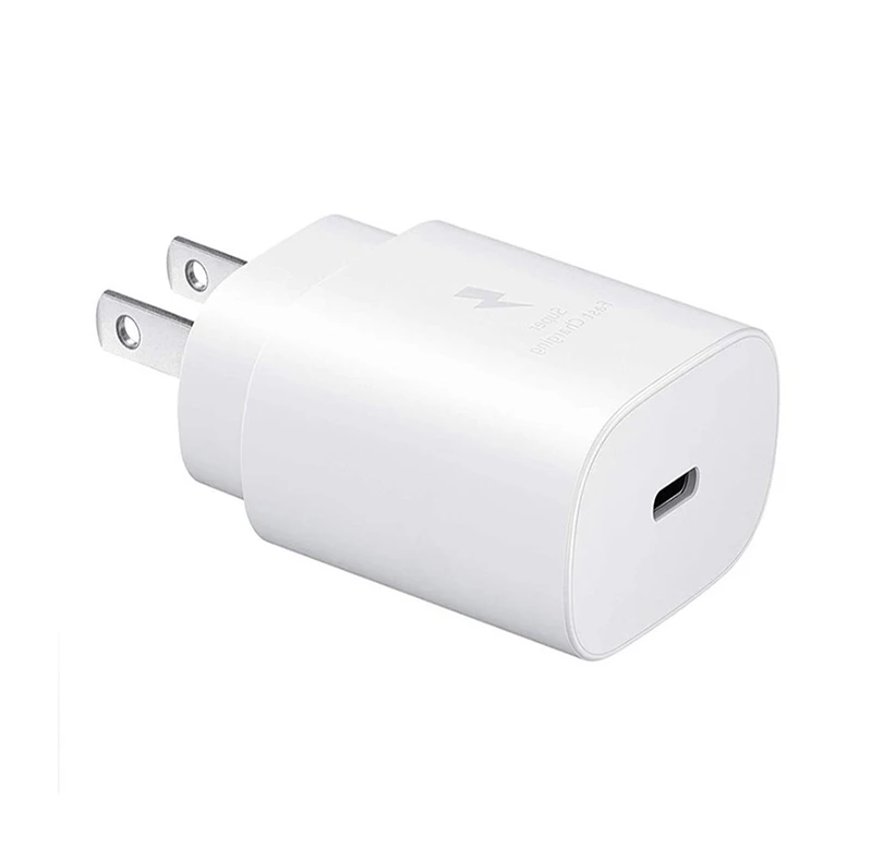

SOCW High Quality PD 25W Fast Charger For Samsung S21 Galaxy Note10 Travel Wall Charger EU/US/UK plug