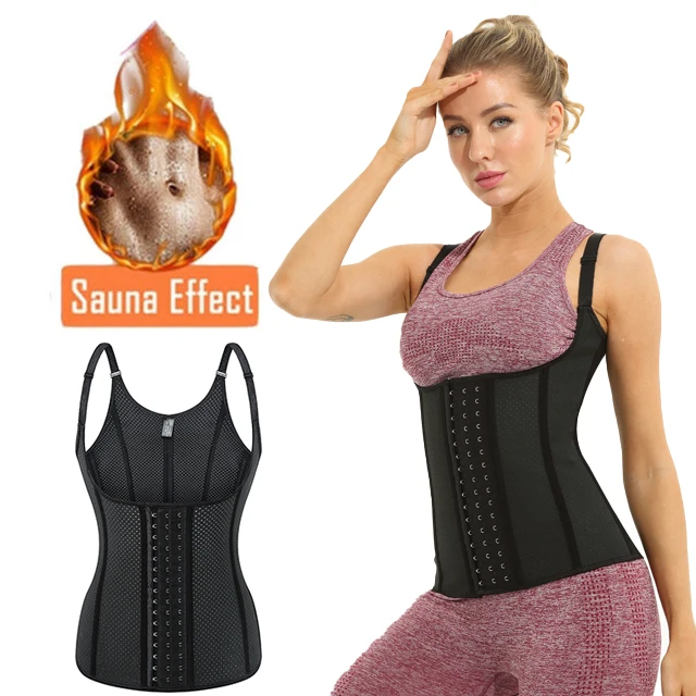 

Best quality women's corsets and bustiers ventilate waist trainer slimming fajas colombianas full body shaper, Black ,nude