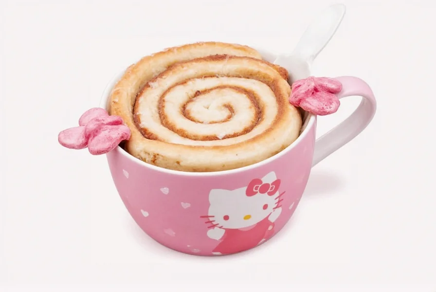 cinnamon roll hello kitty cup