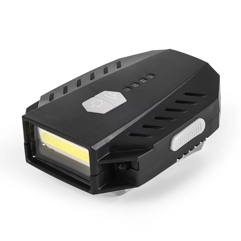 

2021 Light Finger Sensor Hat Headlight Headlamp Head Flashlight Head Light Clip On Night Fishing Head Lamp
