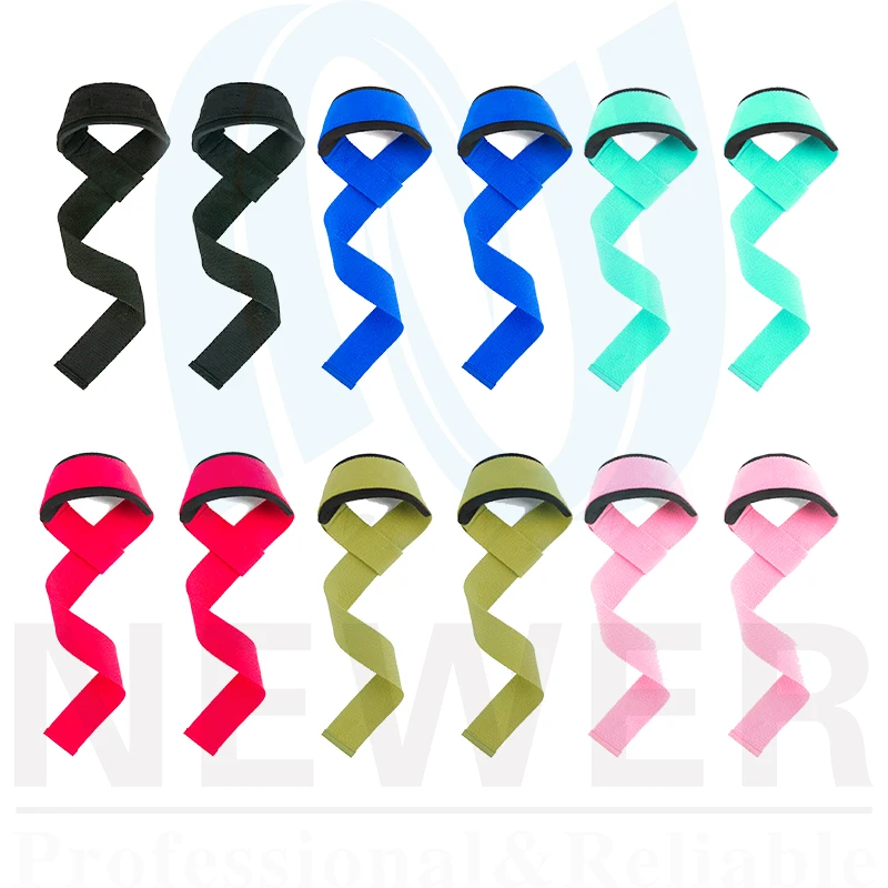 Wholesale Antistatic Bodybuilding Strength Training Powerlifting Training Weight Lifting Fitness Gym Custom Straps Wrist Wraps