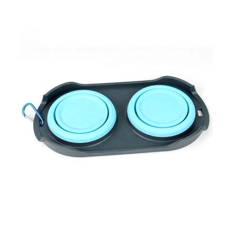 Custom silicone folding bowl collapsible silicone bowls for pet
