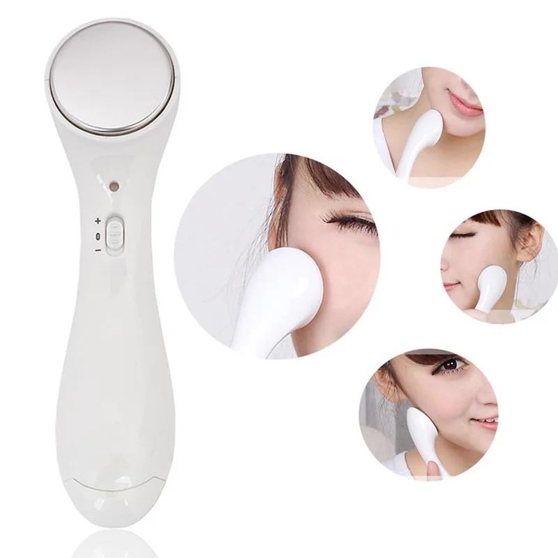 trending products 2019 new arrivals high quality facial massager electric ion facial massager hot and cool skin care device