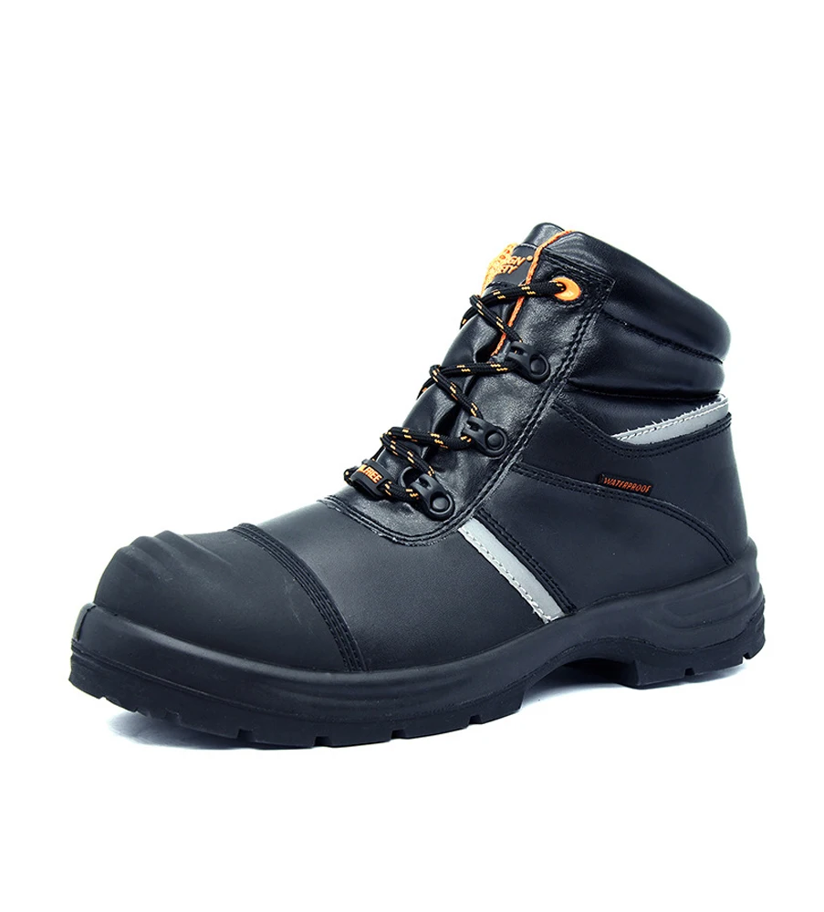 

Anti-smashing stab-resistant anti-static foot protection safety high temperature 300-degree work safety shoes, Black