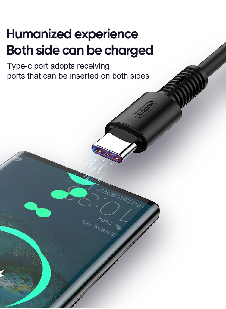 Joyroom 5A TPE Fast Charging Data Cable 2M for iPhone | Android | Type-C
