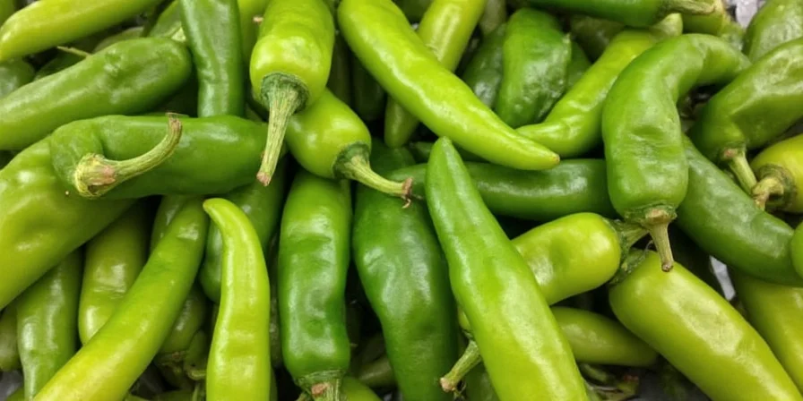 Scoville scale chart comparing serrano to other peppers