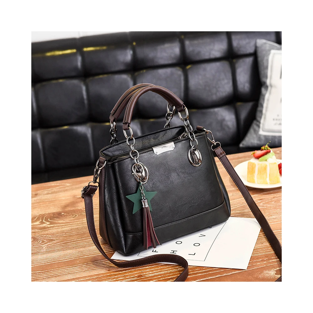 

RETON 2019 Hot style fashion vintage pendant with stars handbag lady shoulder bags luxury handbags for woman