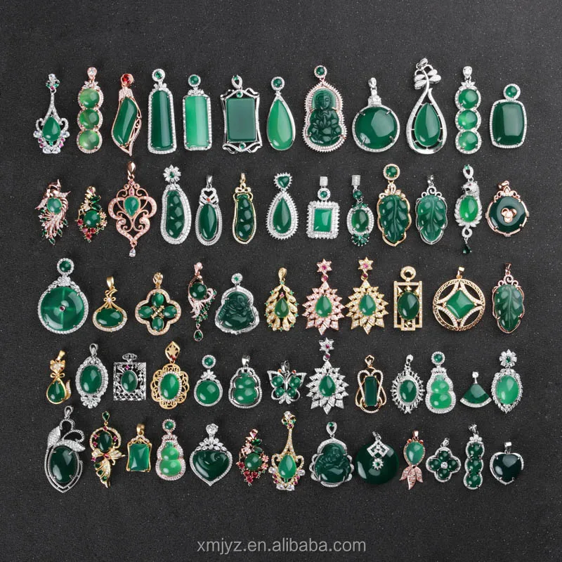 

Agate Alloy Chalcedony Pendants A Variety Of Choices Buddha Guanyin Green Bean Fox And Noble Charming And Elegant