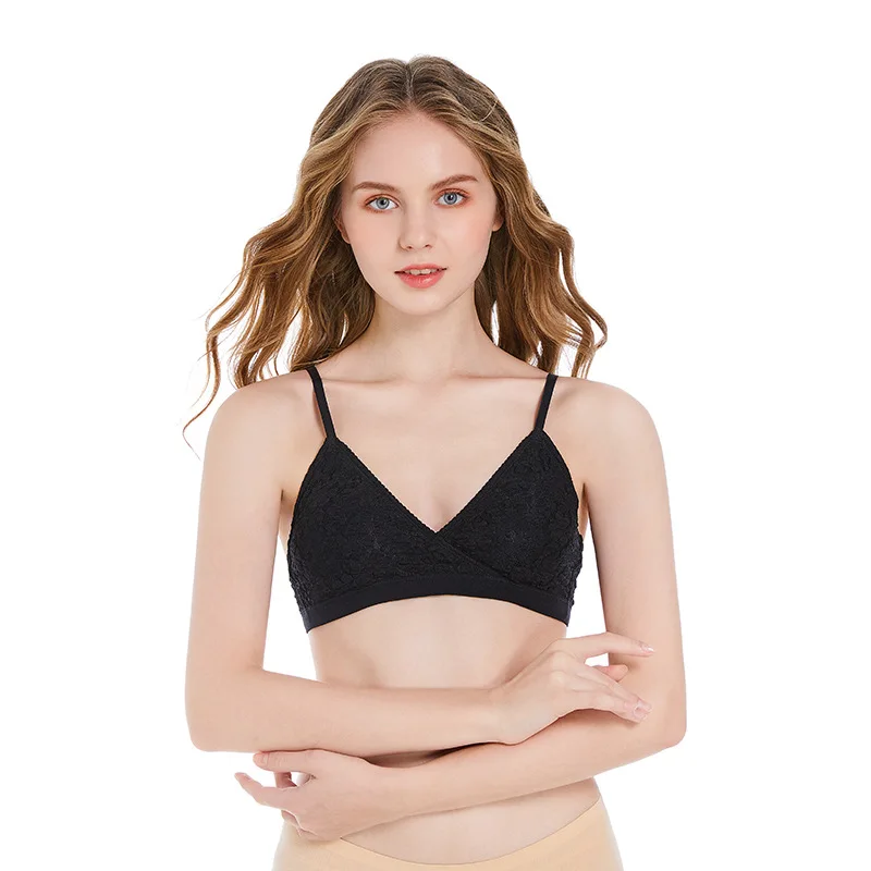 

Hot selling sexy girl in training bra seamless v