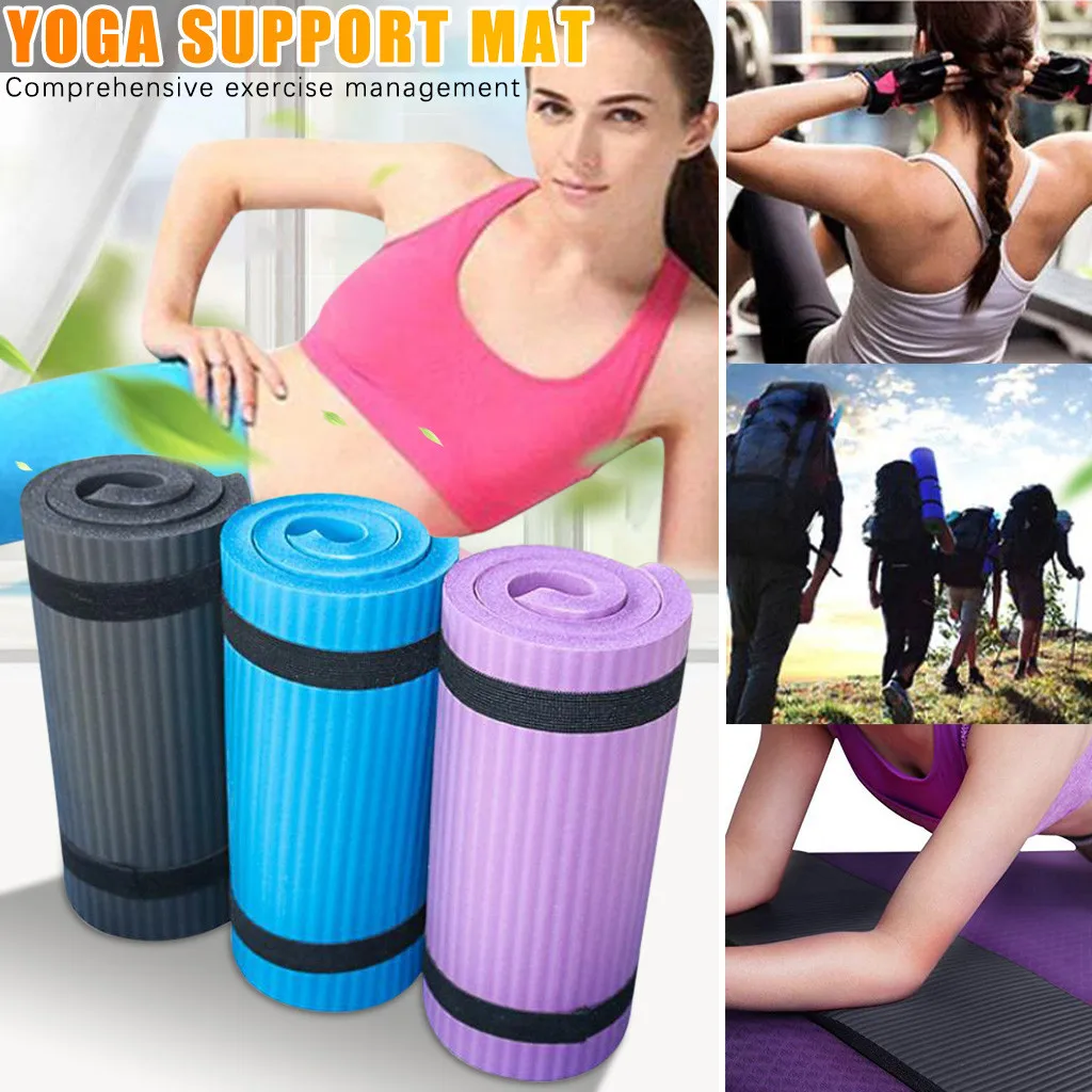 

2020 Mini Non-Slip NBR Yoga Auxiliary Pad Sport Mat Gym Soft Pilates Mats Foldable Pads for Body Building Training Exercises