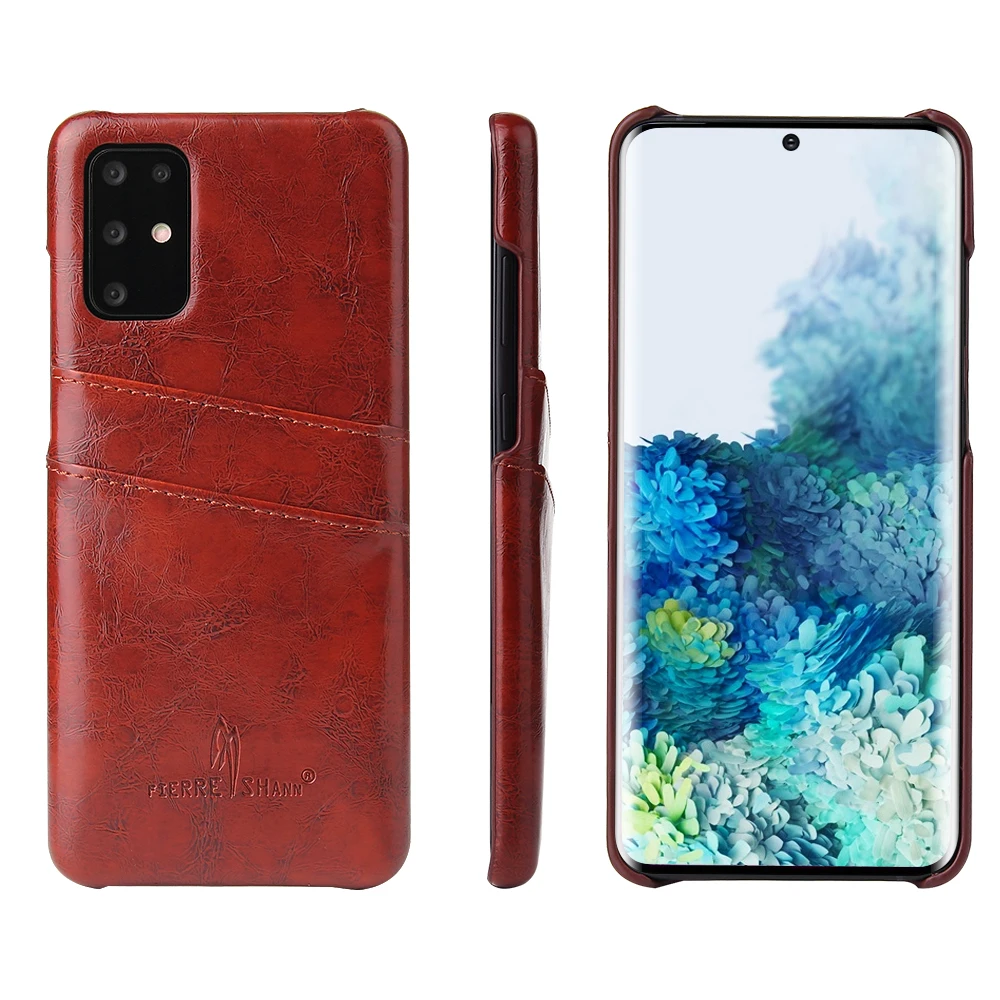 

Premium Luxury PU Leather Wallet Case for Samsung galaxy S20 s20 ultra back cover case, Brown,gray,blue,yellow,red