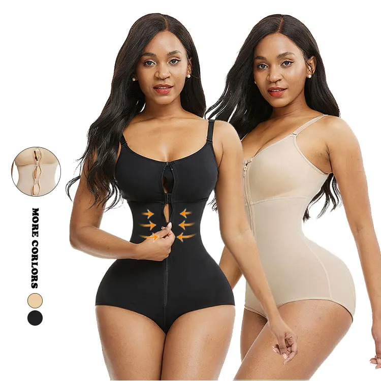 

drop ship Wholesale Slimming Plus Size Solid Full Shapewear Body Waist Shaper
