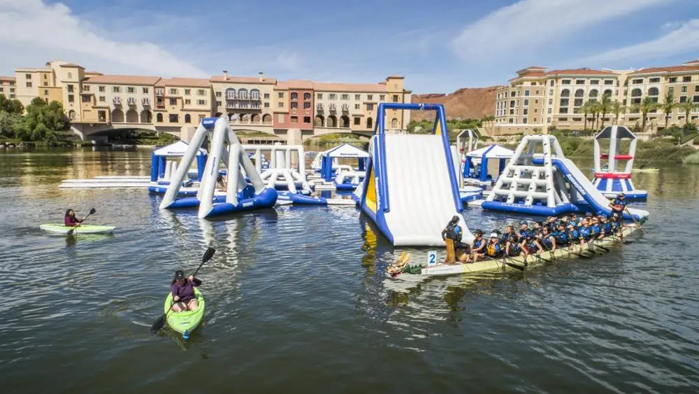 
Water Park Design Giant Aquapark Inflatable floating water sport for adult and kids 