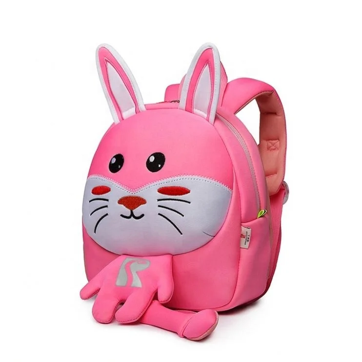 

dropshipping latest hot salling new arrival neoprene Anti lost backpack for kids Kindergarten bags for 1-4 years