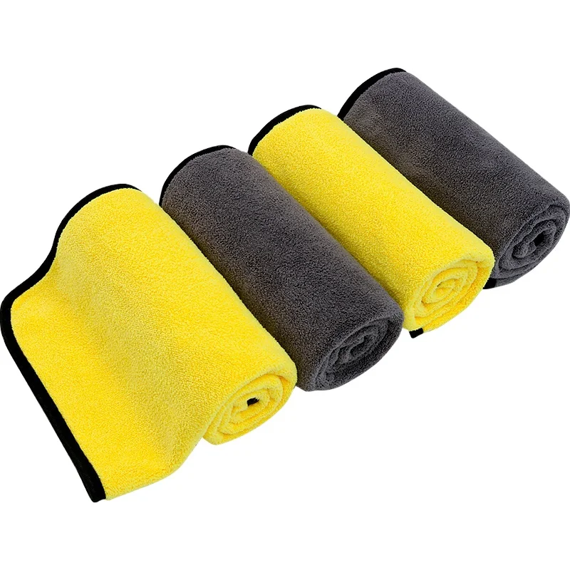 

Pet towel water-absorbent quick-drying dust-proof pet bath towel superfine fiber Absorbent towel, Yellow