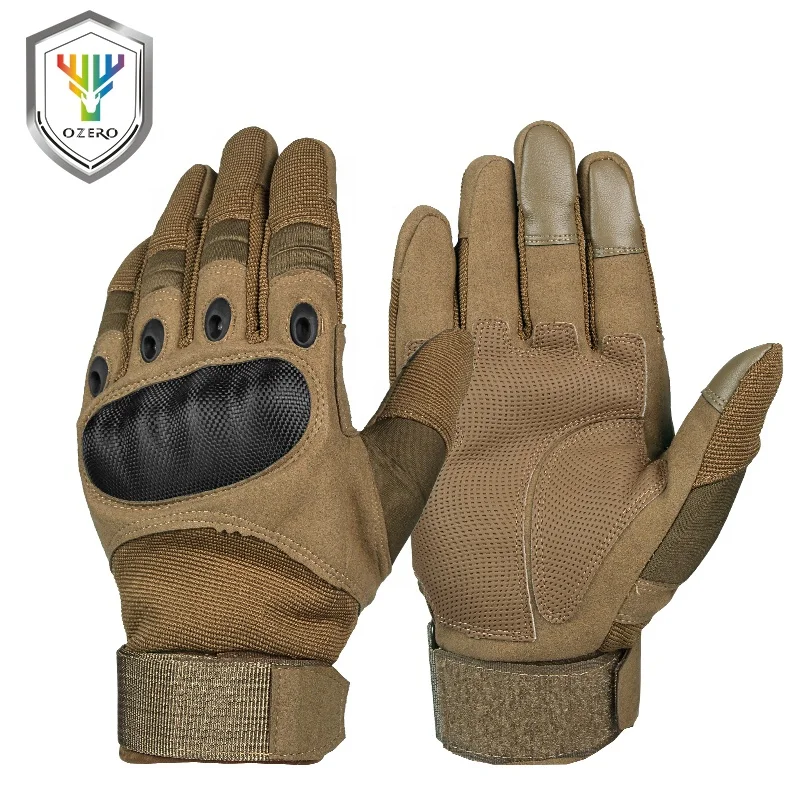 

Ozero Motorbike Racing Riding Gloves Synthetic Leather Men Motorcycle Gloves for Motorcyclist .