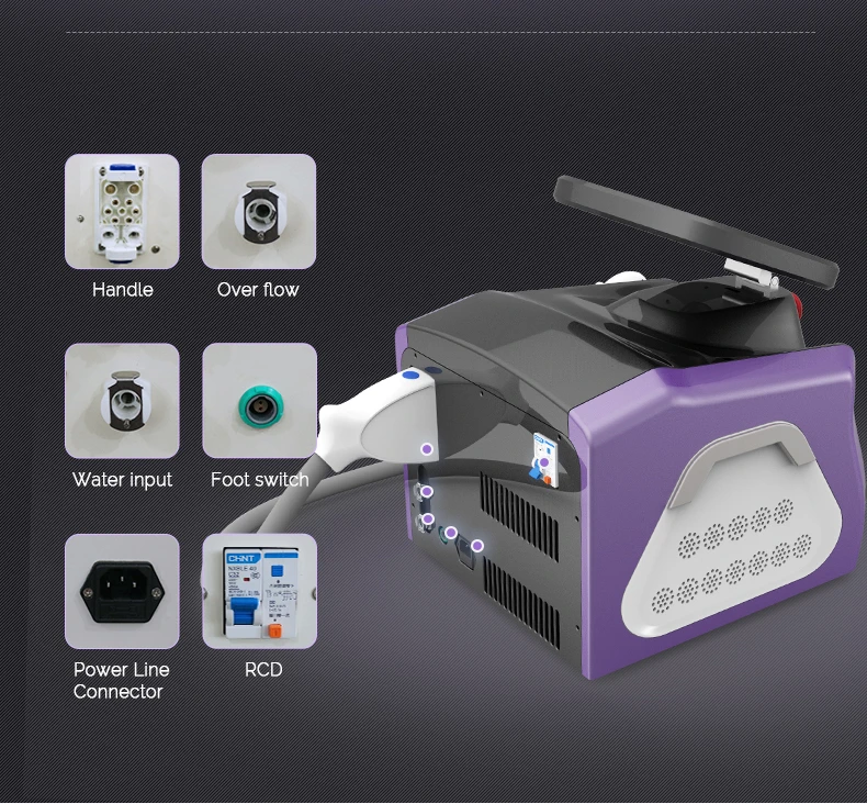 Professional Milesman 808nm Diode Laser Hair Removal Painless Pussy