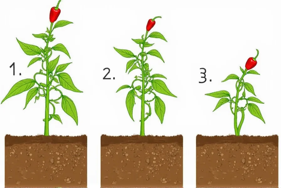 Schritt-für-Schritt-Anleitung zum Umpflanzen von Pfeffer-Sämlingen