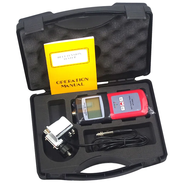 BTT-2880 New Belt Tension Meter BTT2880 with RS232 Software Range 0-750N / 0-120lb / 0-77Kg / 0-114Seems