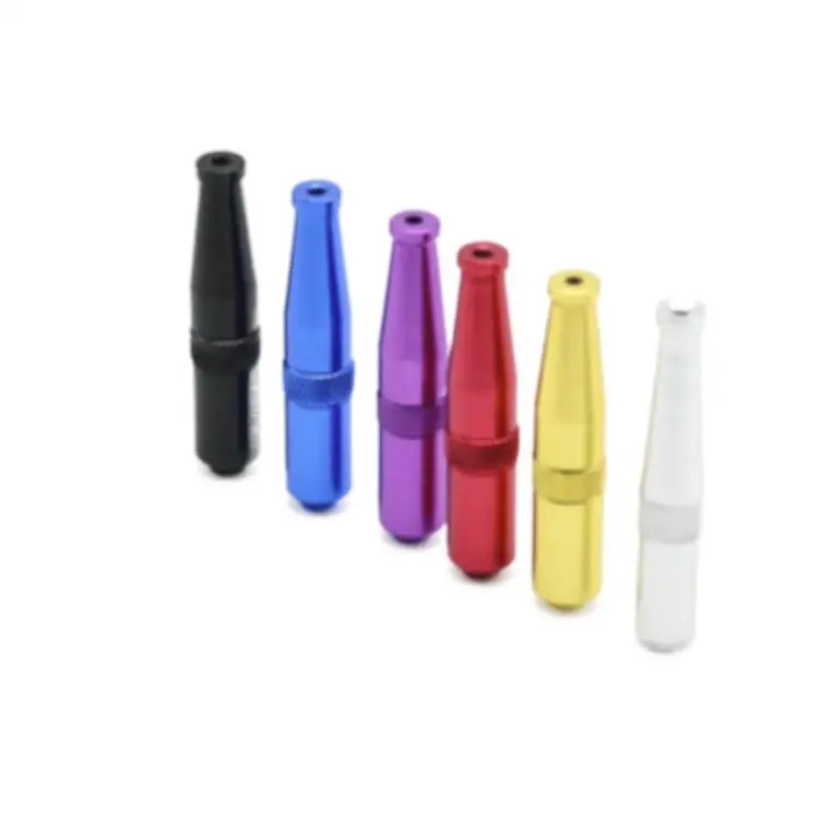 

Tobacco Colorful Creative High Quality Aluminum Herb Weed Smoking Pipe