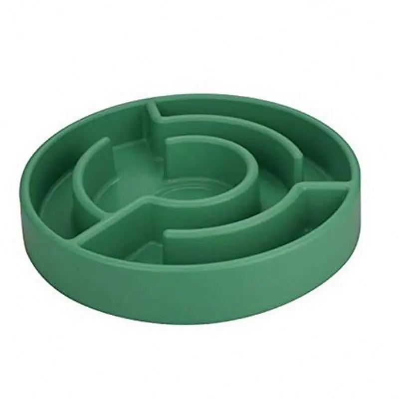 

wholesale custom new portable pet food bowl ,NAYxu non-slip dog bowl, Green