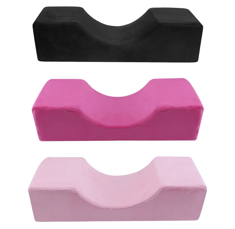 

Custom Flannel Eyelash Grafting U-shaped Neck Pillow Beauty Makeup Eyelash Extension Pillow for Beauty Salon