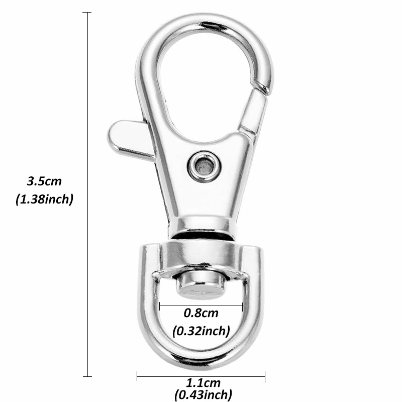 

Handbag Hardware Snap Hook Metal Clip Swivel Hook Carabiner Handbag Lanyard Accessories