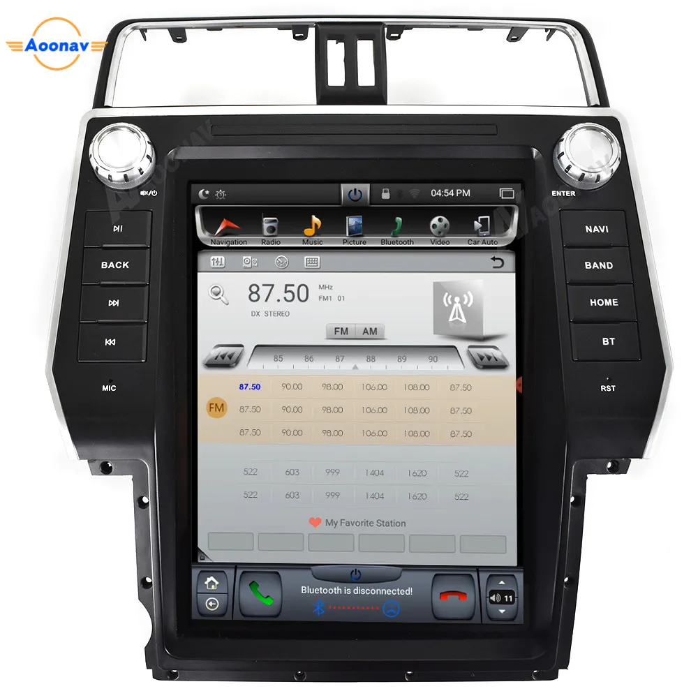 

2Din Android Touch Screen Car Radio Car Receiver Autoradio Stereo For Toyota Land Cruiser Prado 2012 2013 2014 GPS Navigation