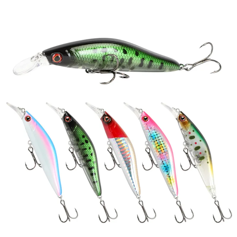 

Pencil Fishing Lures 9.5cm 13g Sinking Pencil Lure Minnow Wobblers Hard Baits Fishing Tackle, 5 colors