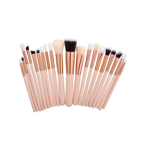 

Custom Logo Free Samples 20pcs For Beginner Brush Wholesale Foundation Concealer Eye Shadow Makeup Brush Set