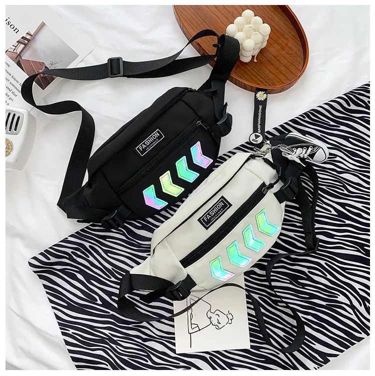 

Wholesale Fashion Underarm Bag Women Outdoor Sports Chest Bag Letter Printing Fanny Pack