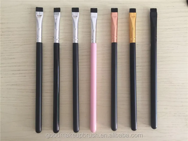 
custom logo flat eyebrow brush 