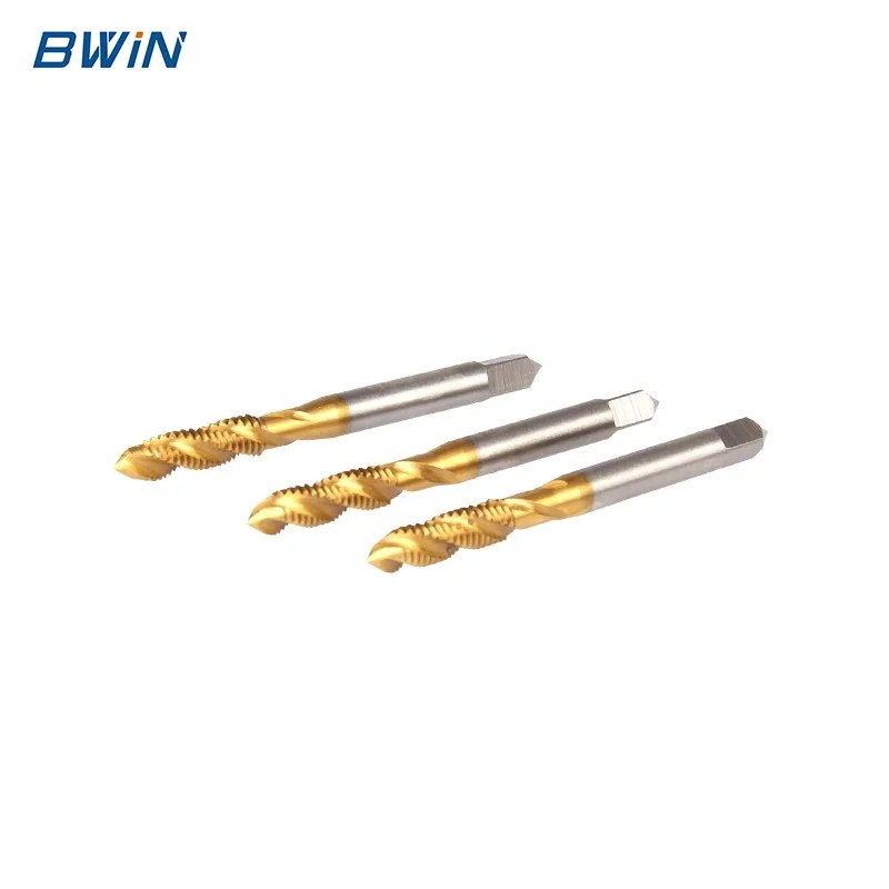 
BWIN OEM factory Wholesale Thread customized HSS cutting straight spiral flute Screw Machine Tap 