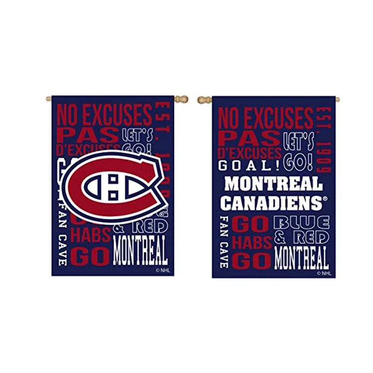 Montreal Canadiens Nhl Stanley Cup Championship Flag 3x5 Ft Red Sports ...