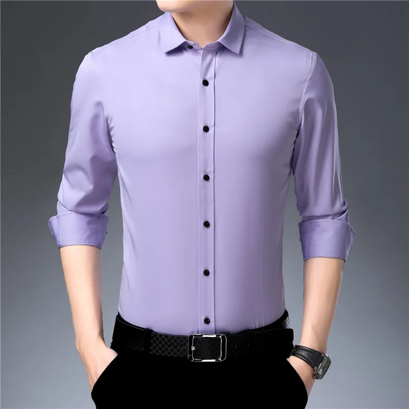 High Quality Non-iron Mens Short Sleeved Casual Fit Plus Size Shirts ...