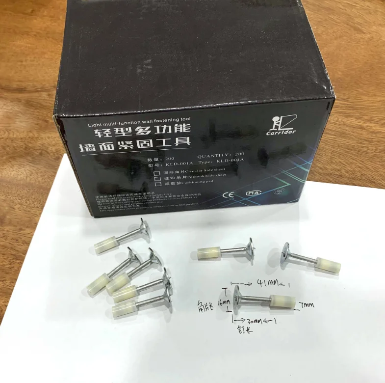 Portable Semiautomatic Powderactuated Fastening Nail Gun Easy