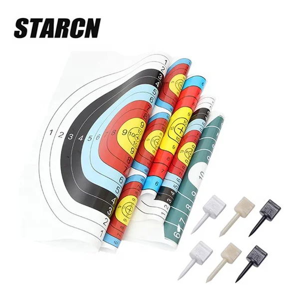 

Wholesale Shooting Game 40 cm Standard 10 Rings Archery Target Paper
