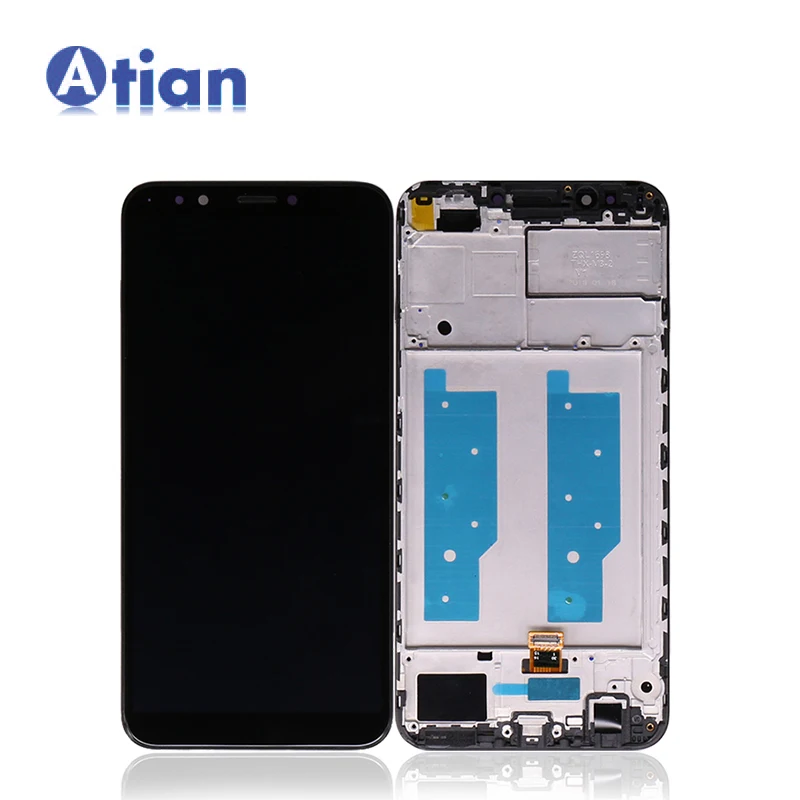 

5.99'' For Huawei Y7 2018 LCD Y7 Pro 2018 Y7 Prime 2018 LCD Display Touch Screen Digitizer with Frame, Black white gold blue