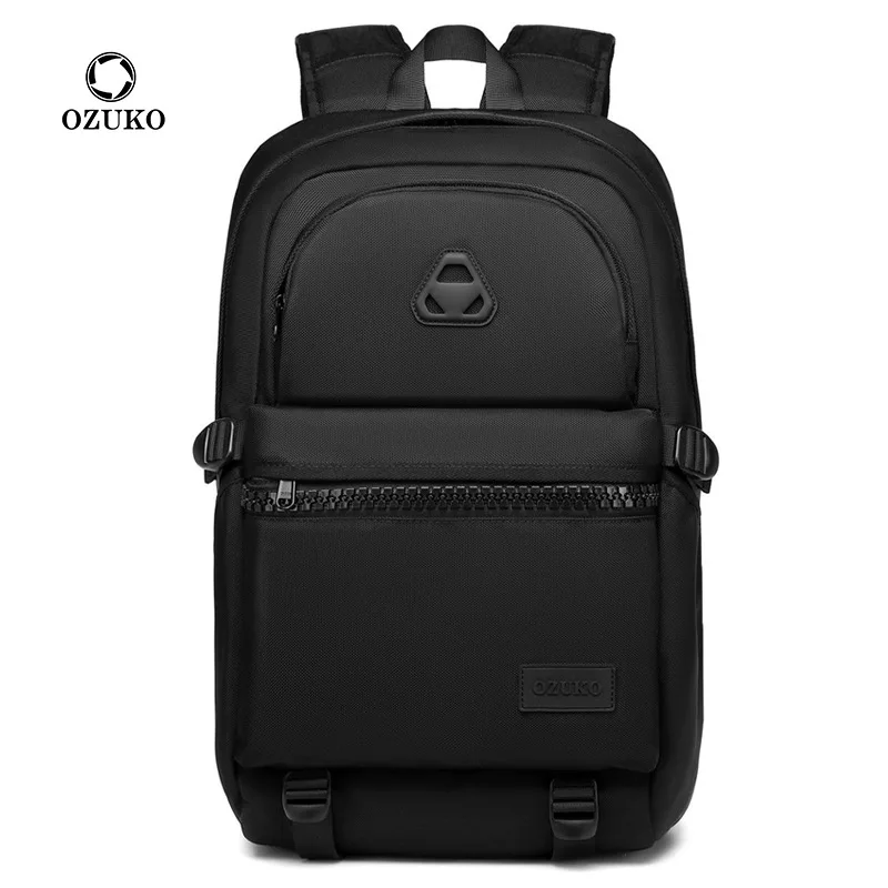 

Ozuko 9488 Wholesale Backpack School Bags 2021 Laptop Bag for Men 15.6 Military Sports Laptop Backpacks, Grey, camo, black