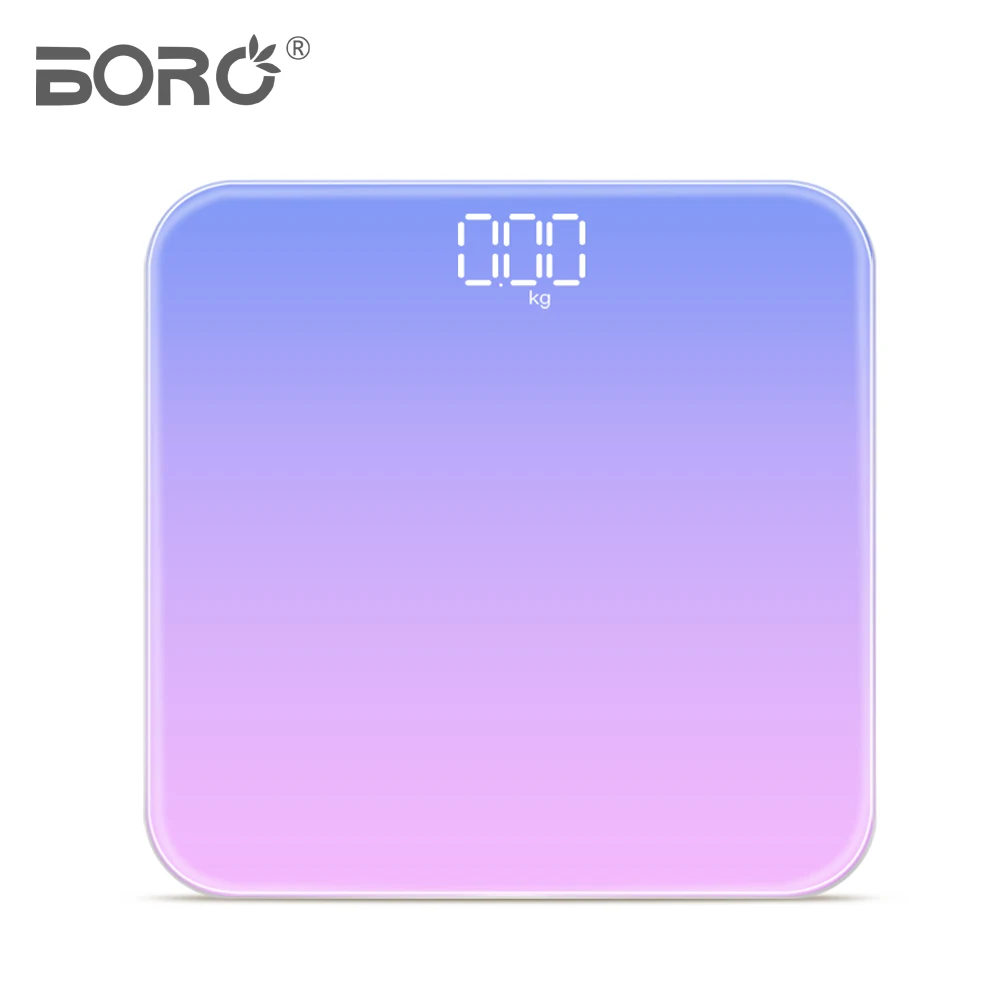 

Digital smart body scale LED conceal display Body Fat Bathroom Scale weighing, Color
