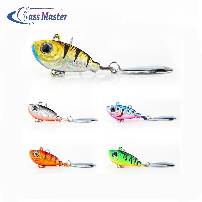 

Bassmaster lead Jigging lure Fishing lure 22g 32g lure with spoon spinner