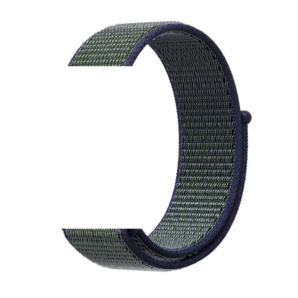 

ShanHai Sport Loop Band For Apple Watch Bands 42mm 38mm, Lightweight Woven Nylon Replacement Strap for iWatch Series 5 4 3, Multi-color optional or customized