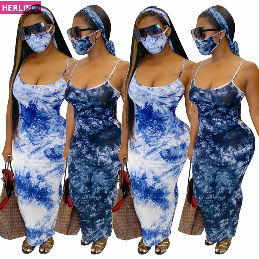 

H3985 - new fashion women halter printed maxi dress