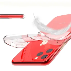 Mobile phone accessories Clear tpu case for iPhone 11 Pro max case back cover for iPhone 2019 6.5inch 0.3mm